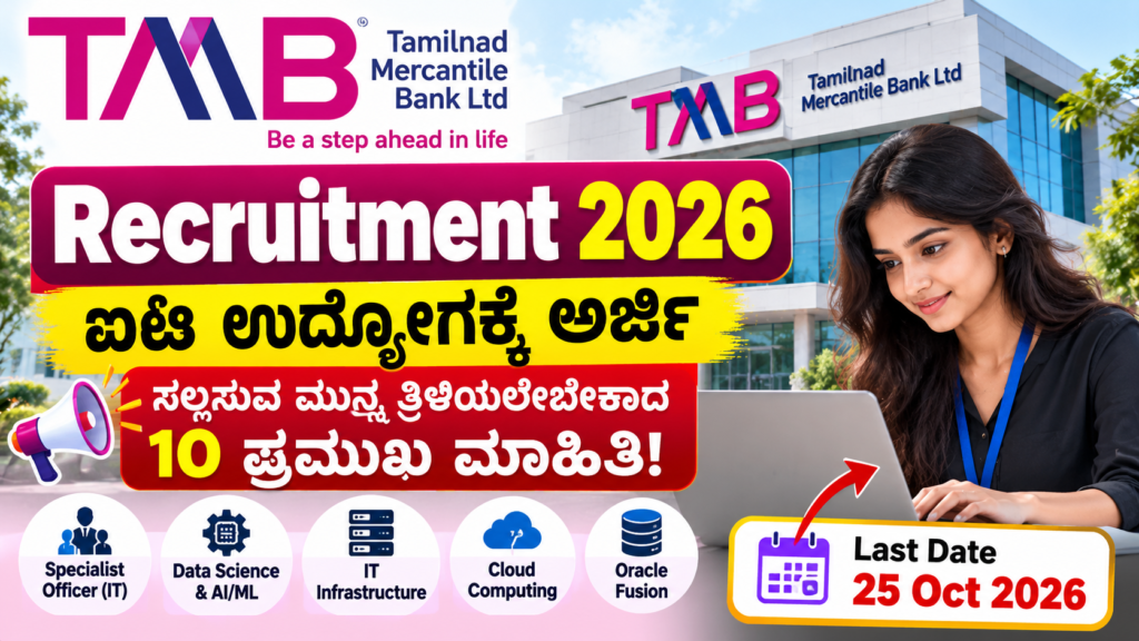 TMB Recruitment 2026