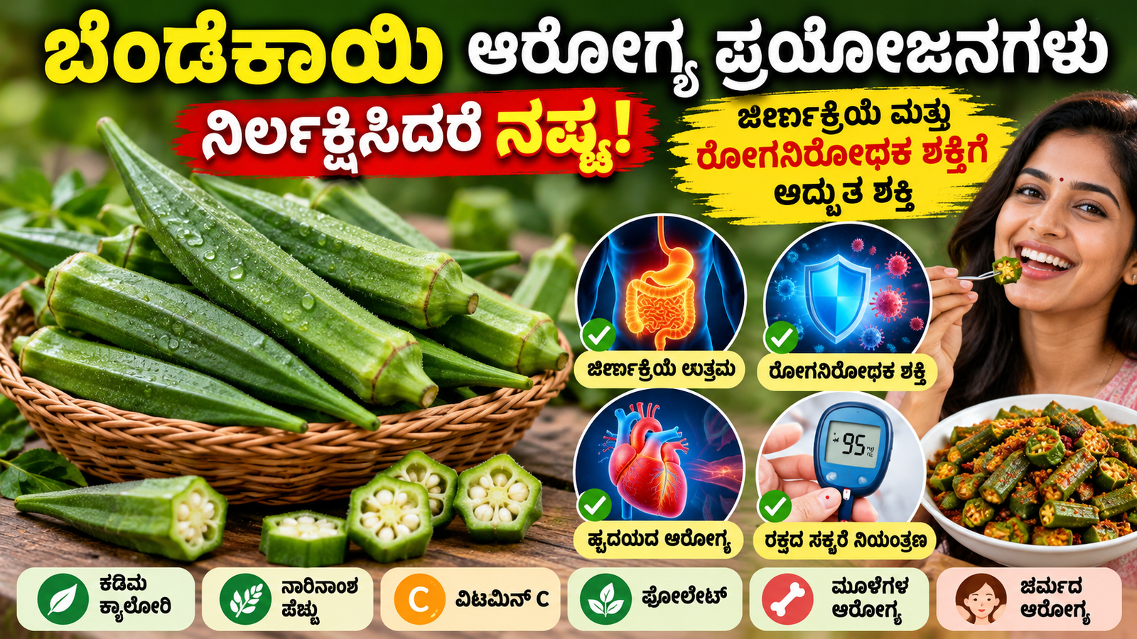 Okra Health Benefits